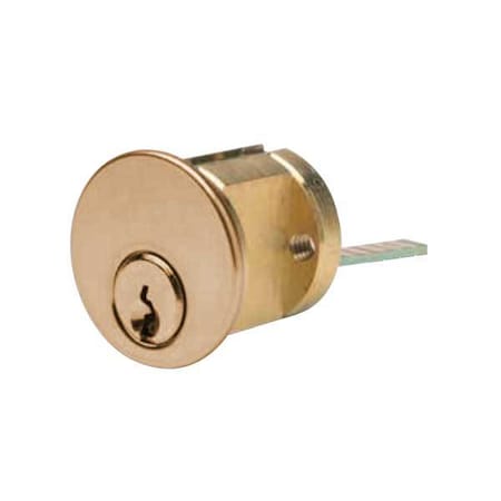 Ilco Ilco: Rim cylinder , 5 Pin, Schlage C Long standard Cam, Bright Brass, Keyed different ILCO-7075SC10-03-KD
